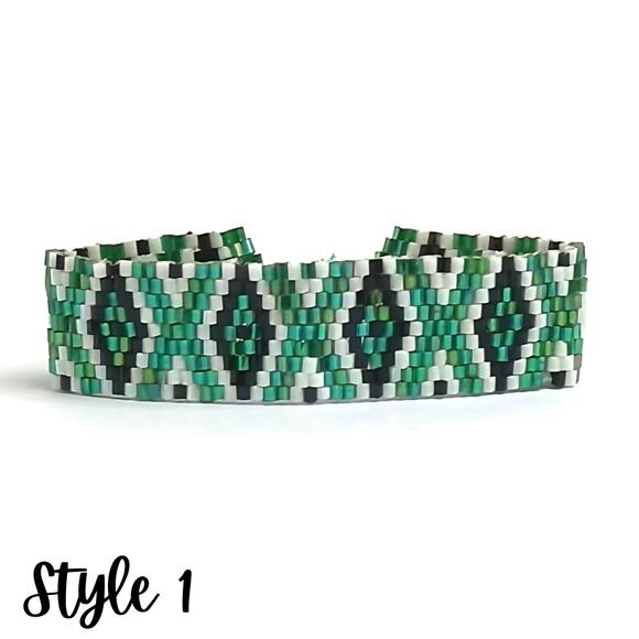 3 for $15 - Seed Bead Adjustable Bracelets Boho Friendship - Picture 2 of 8